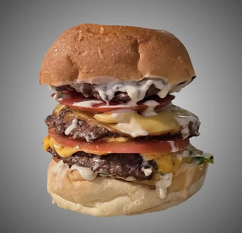 So Monster Burger at So Burger in Hamilton, Ontario